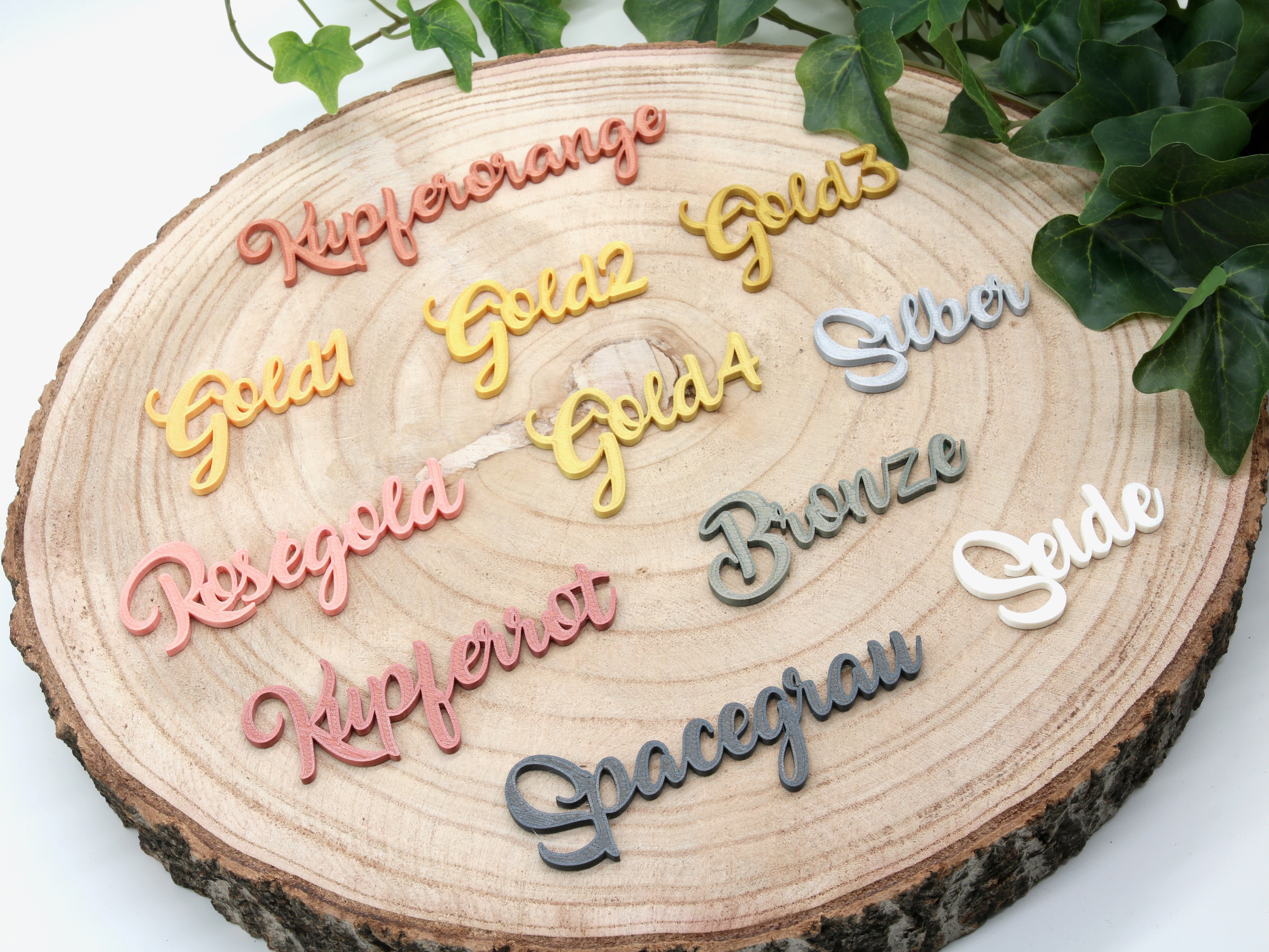 Personalisiertes Familienschild