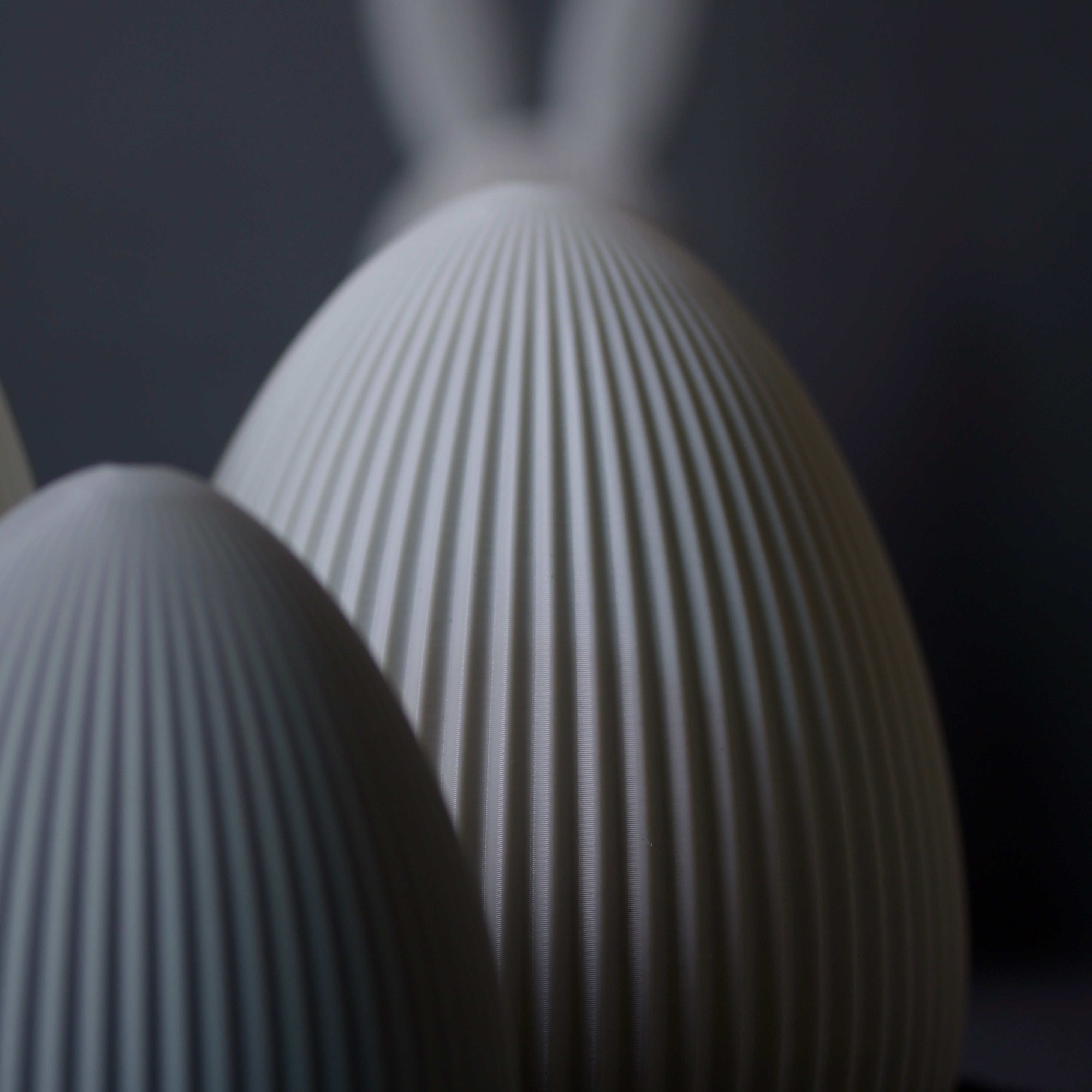 Geriffelte Ostereier - Moderne Osterdeko für dein Zuhause