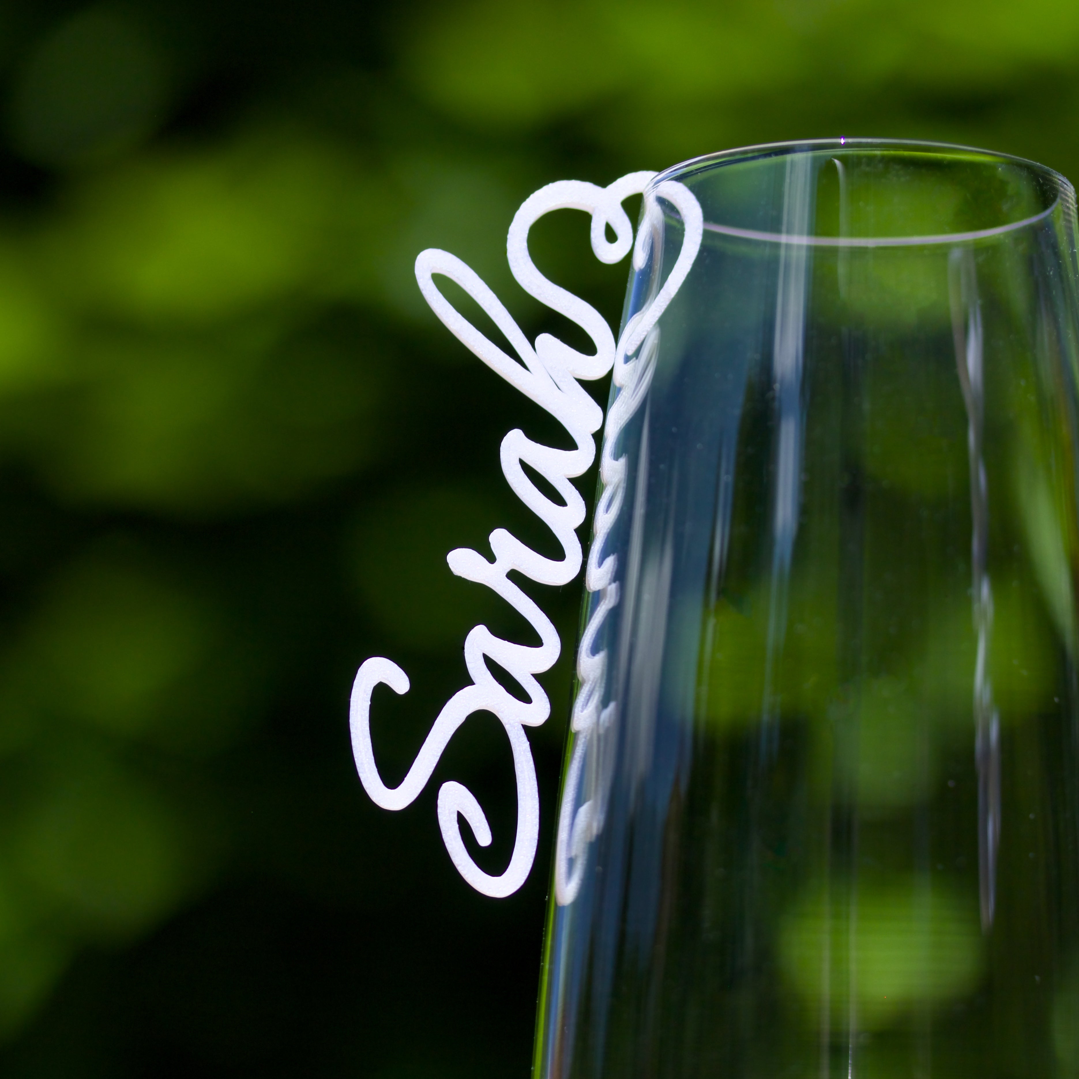 Namensschilder zum Einhängen ins Glas - Corinthia