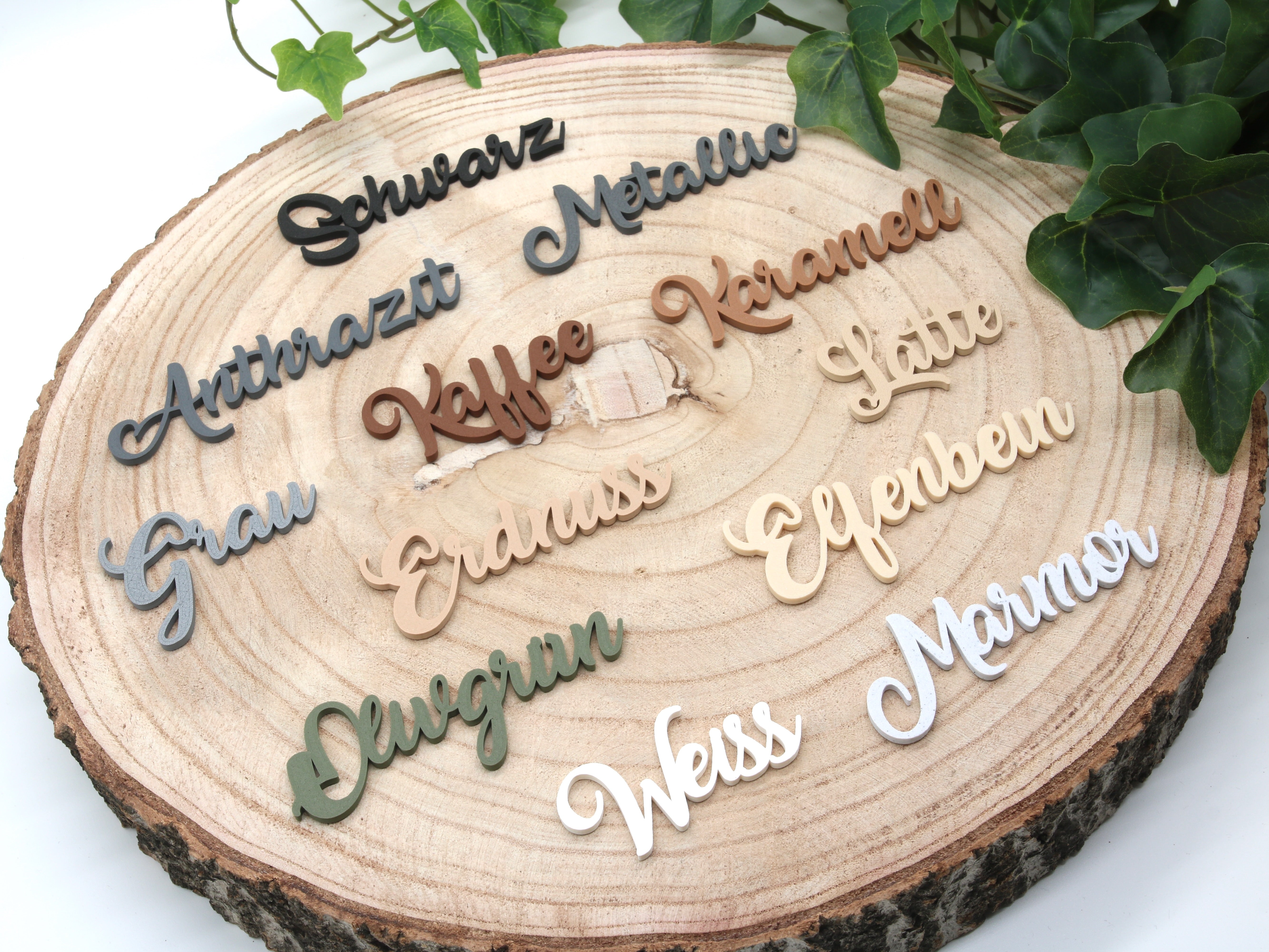 Personalisiertes Familienschild