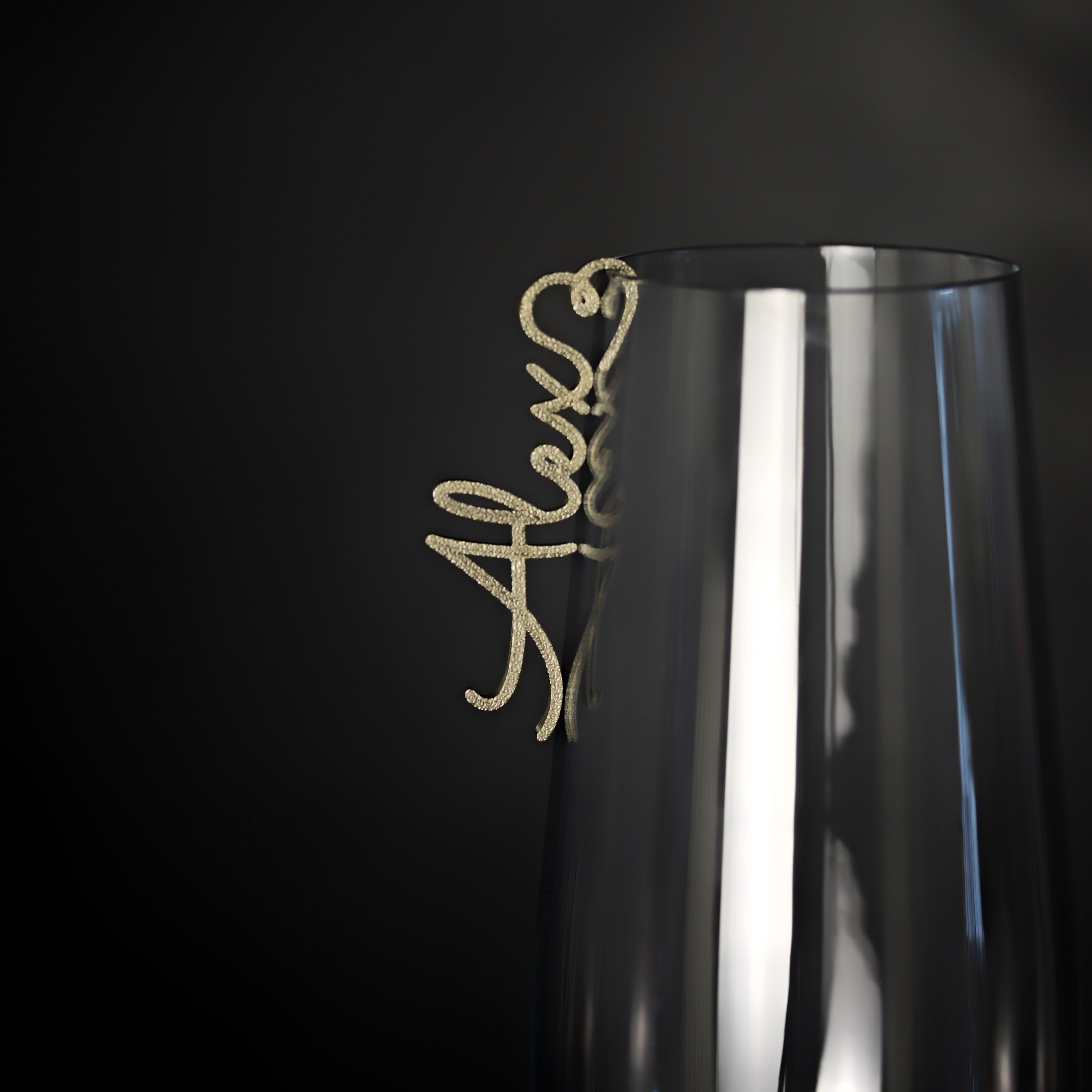 Namensschilder zum Einhängen ins Glas - Kleine Sacramentos