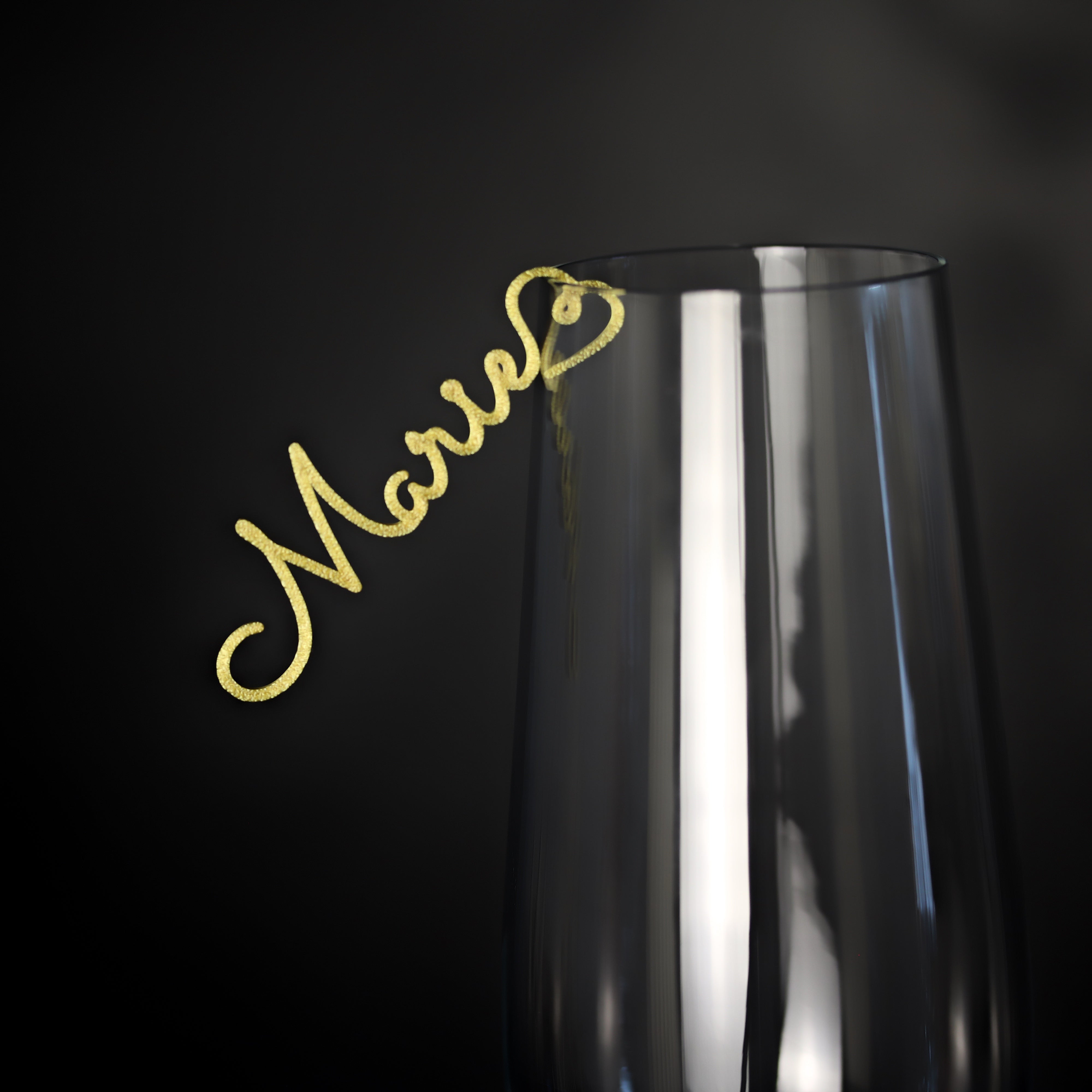 Namensschilder zum Einhängen ins Glas - Kleine Sacramentos