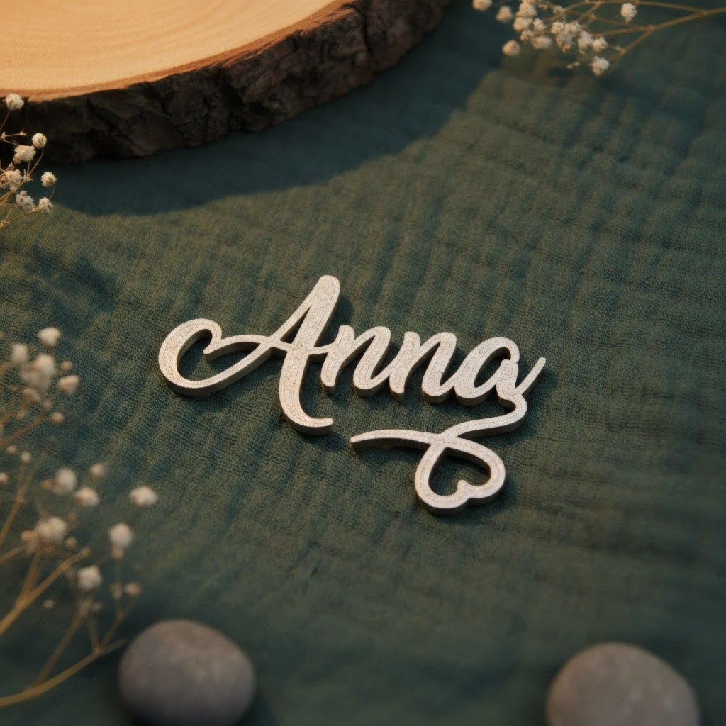 Namensschilder zum Einhängen ins Glas - Amarillo