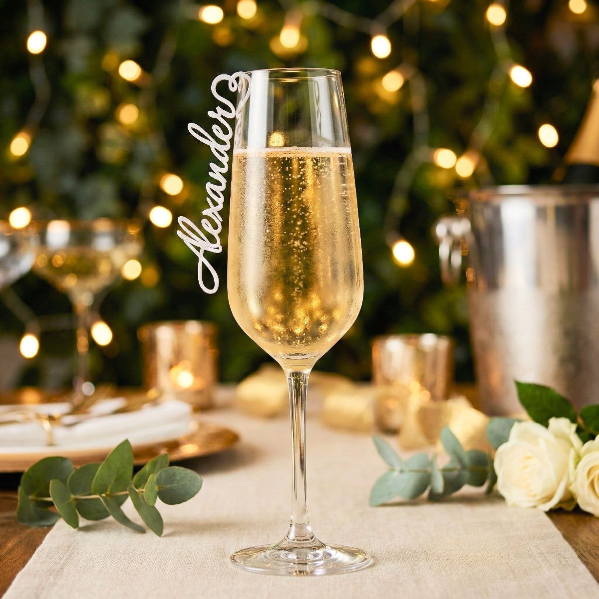 Namensschilder zum Einhängen ins Glas - Corinthia