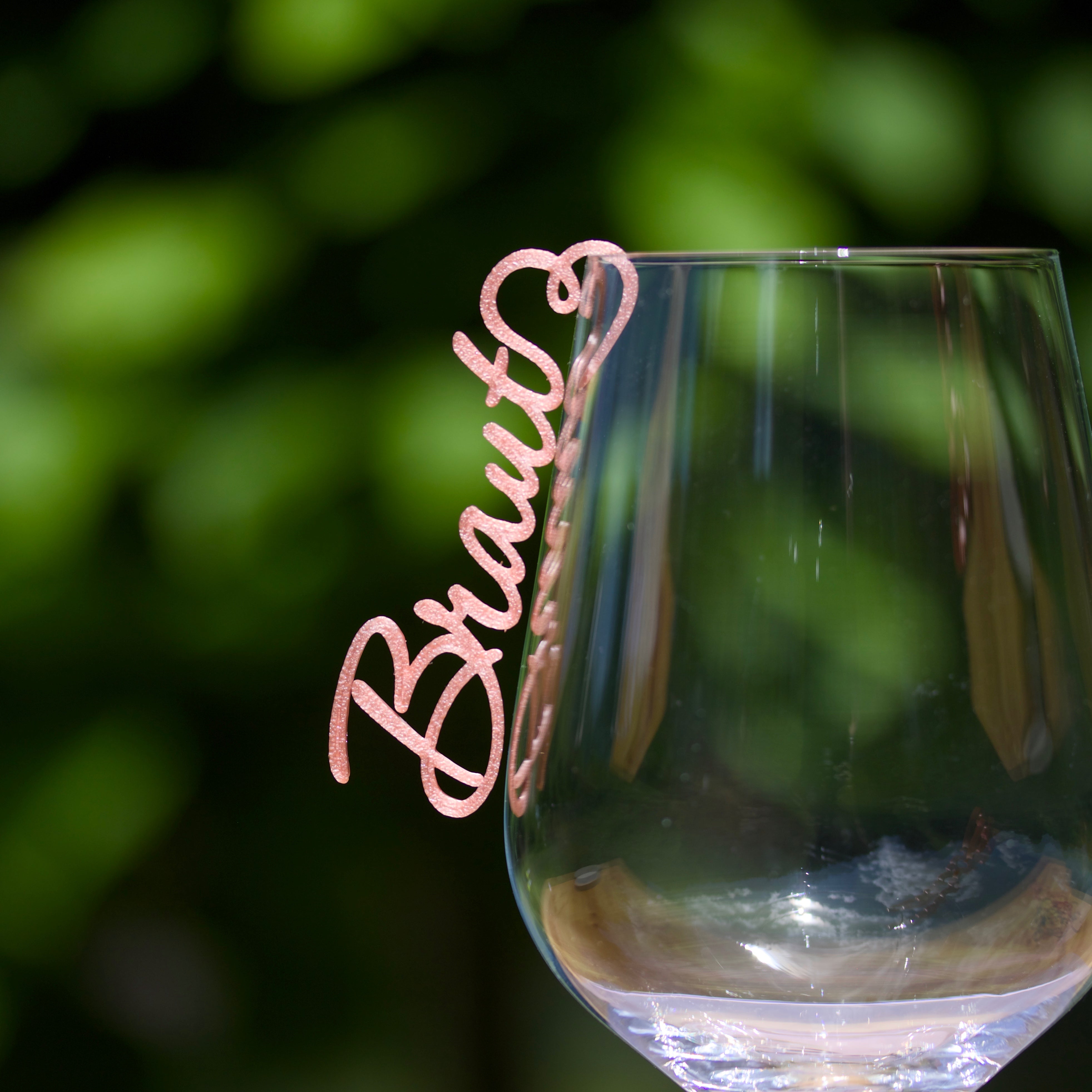 Namensschilder zum Einhängen ins Glas - Corinthia