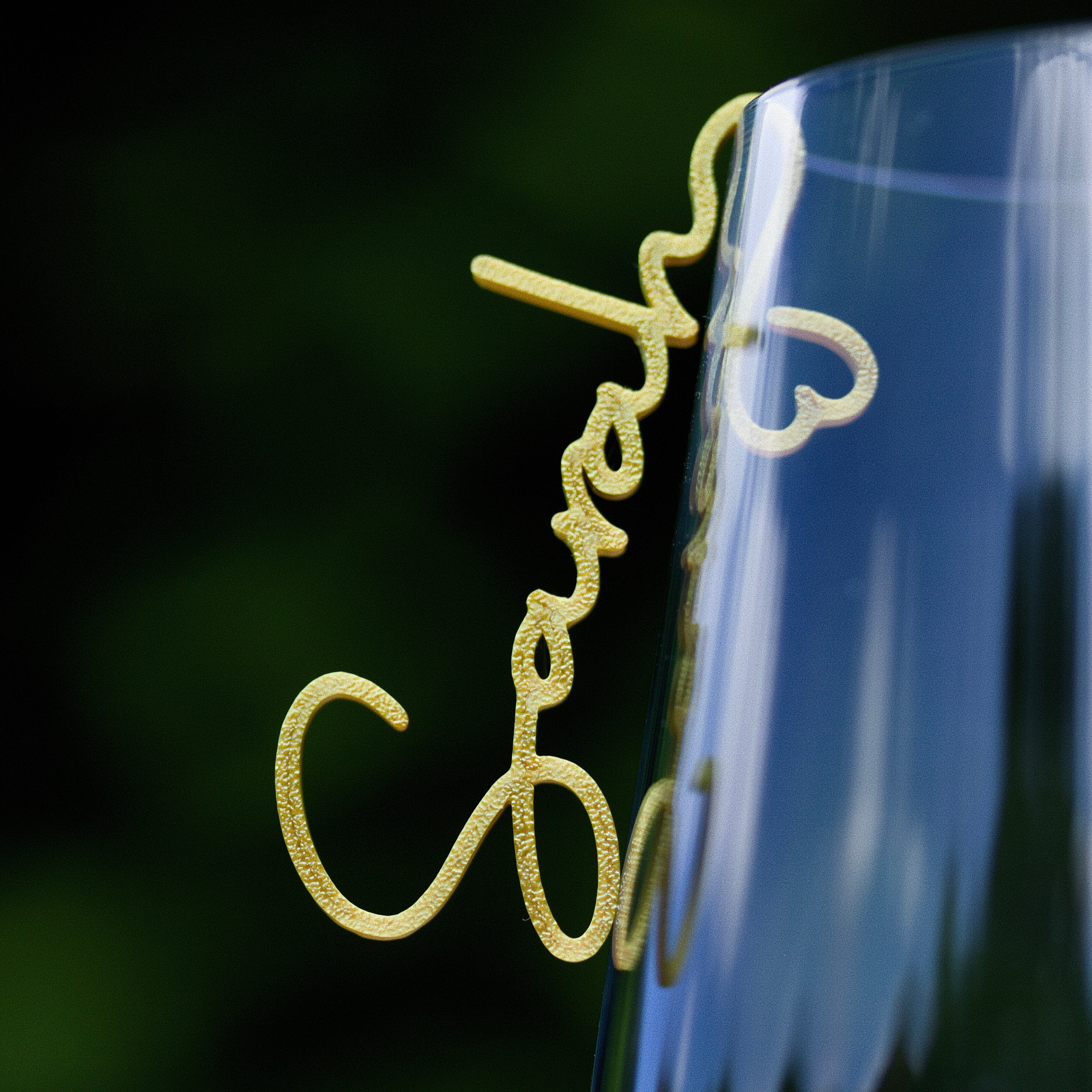 Namensschilder zum Einhängen ins Glas - Autography