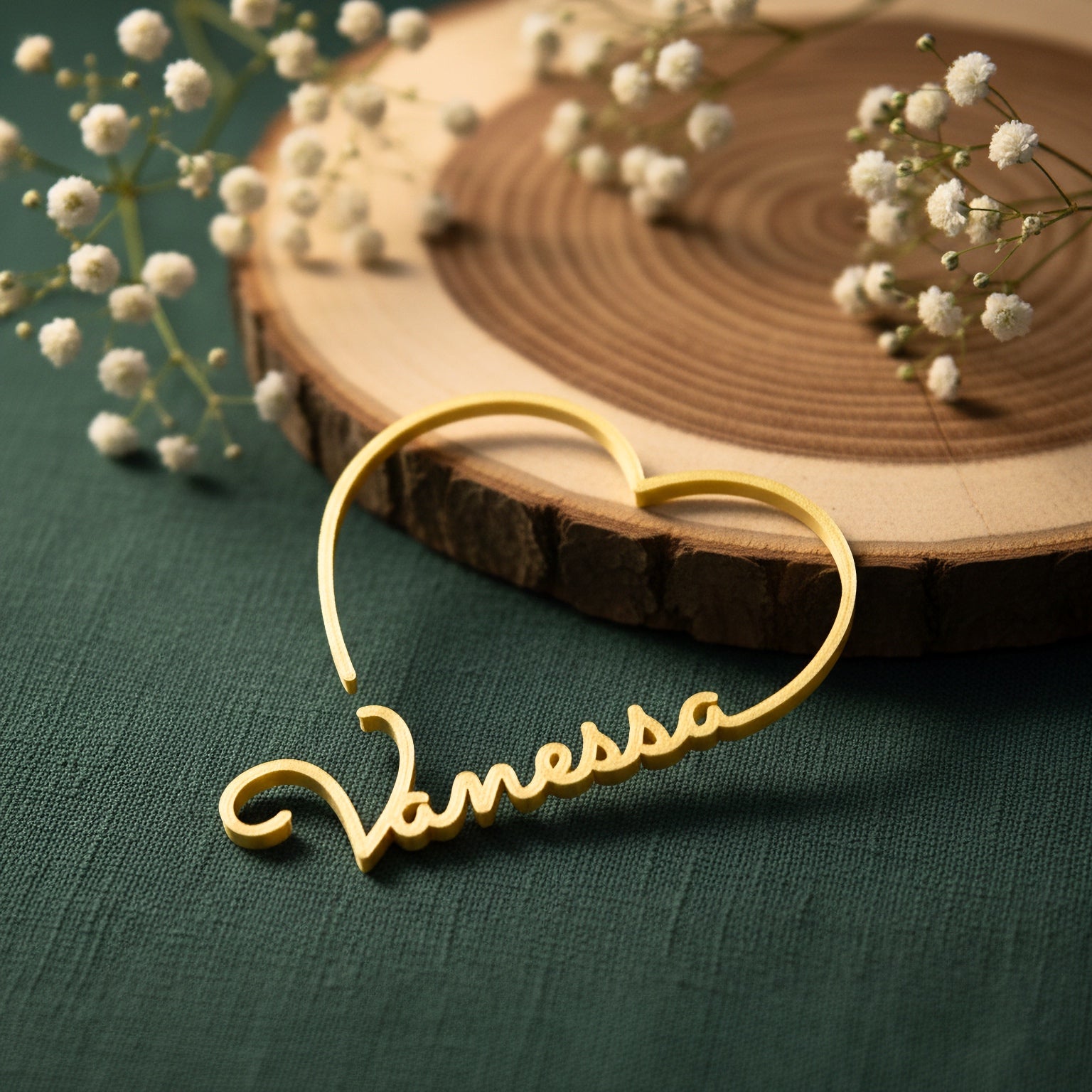 Namensschilder zum Einhängen ins Glas - Heart