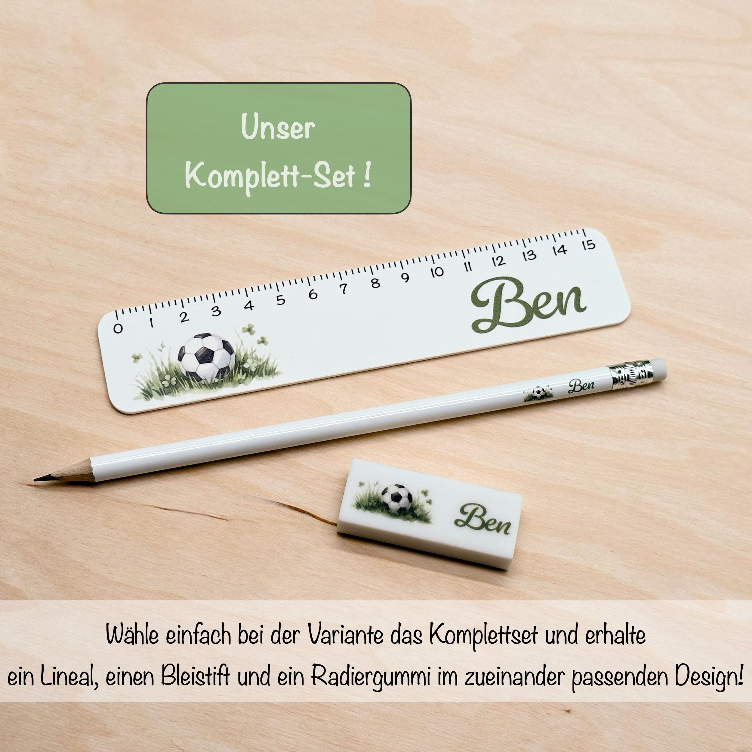 Personalisierter Radiergummi mit Namen & Motiv – Geschenk zur Einschulung, Schulanfang, Schultüte, Schule