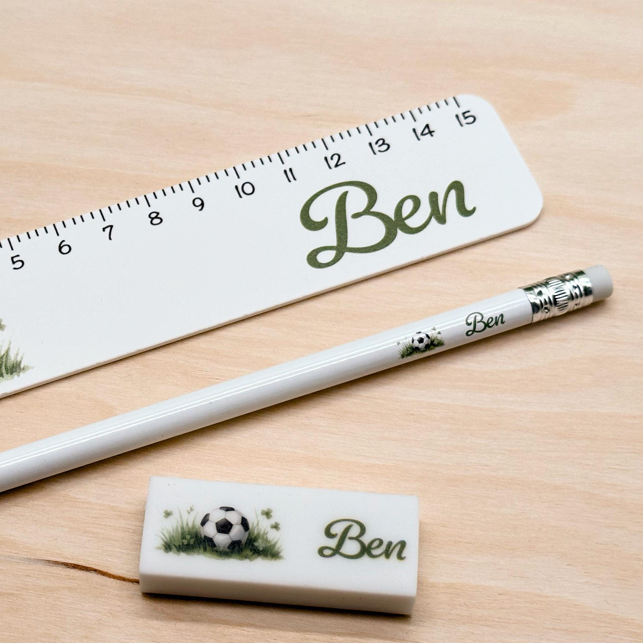 Personalisierter Radiergummi mit Namen & Motiv – Geschenk zur Einschulung, Schulanfang, Schultüte, Schule