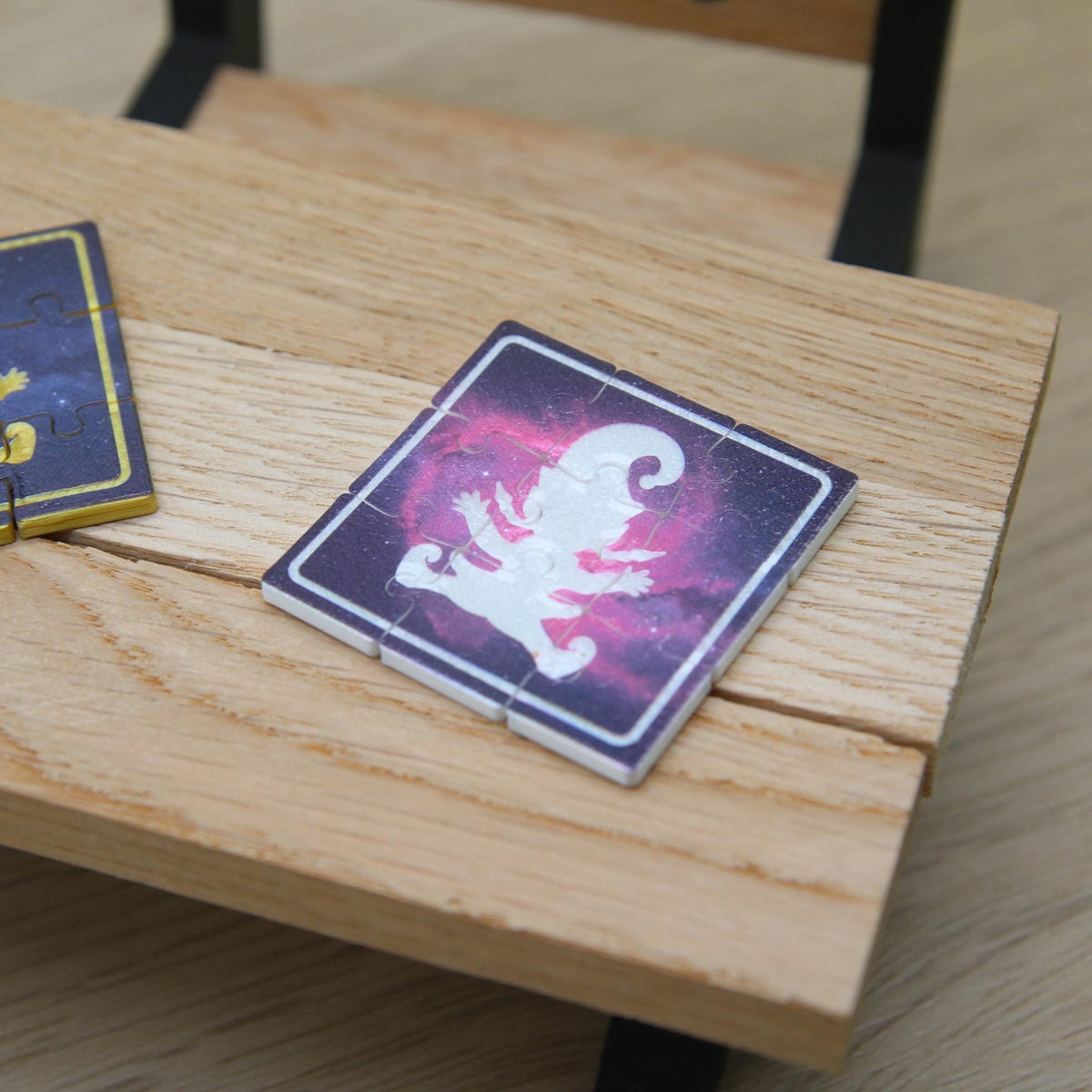Wichtel Puzzle | Mini Puzzle für die Wichteltür | Wichtelzubehör Weihnachten | 9 Teile | 4 Motive