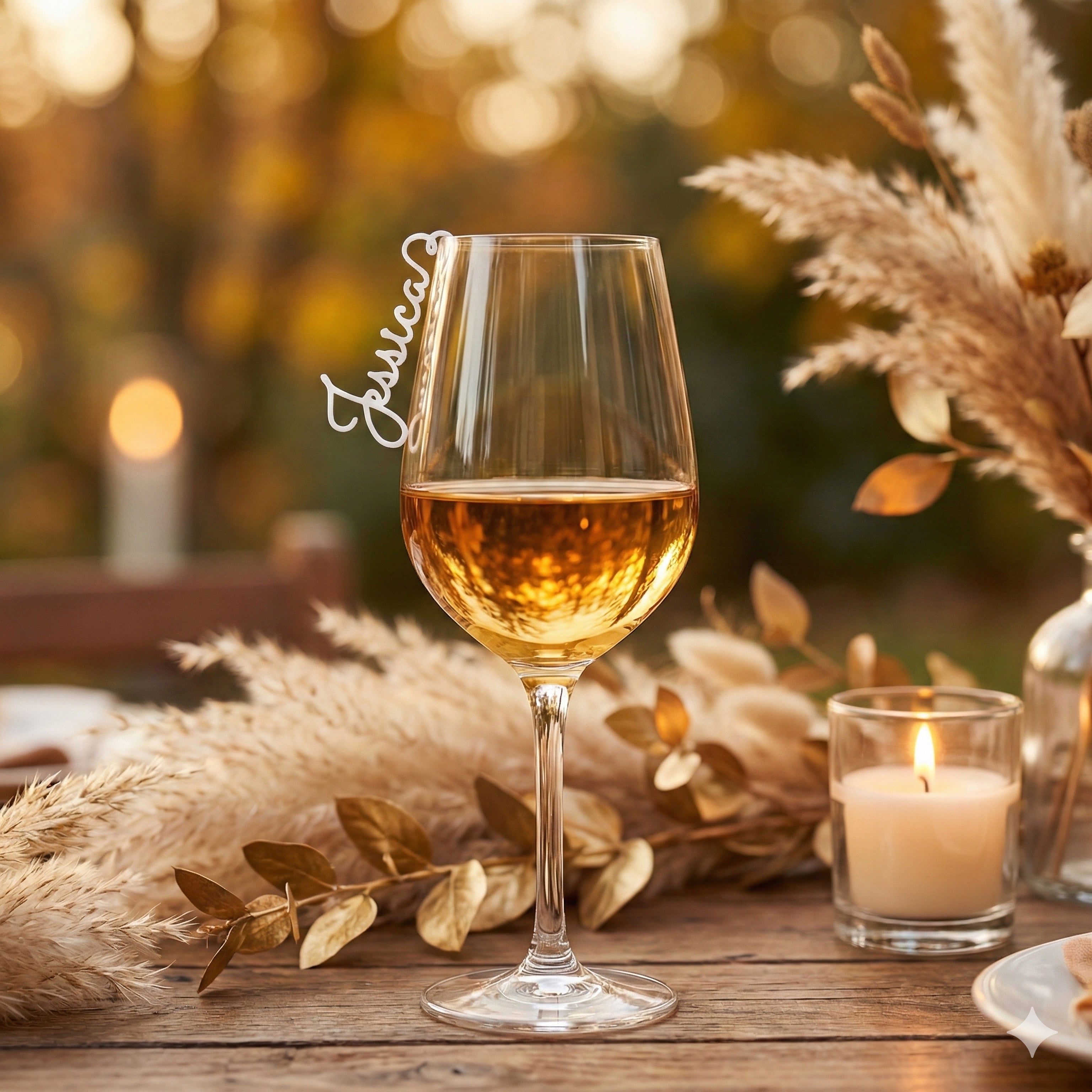 Namensschilder zum Einhängen ins Glas - Kleine Sacramentos