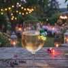 Glasmarkierer Glühwürmchen Irmchen personalisiert mit LED Licht | Platzkarte Hochzeit | Gastgeschenk Geburtstag | Namensschild Glas Spritz